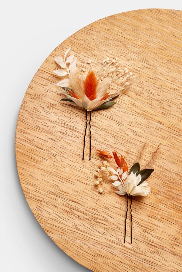 Corsages Roest Haarpin