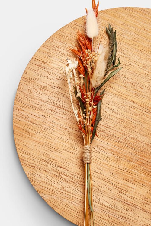 Corsages Roest tafelboeket
