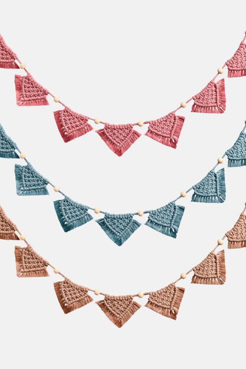 Macrame slinger alle kleuren Macrame slinger alle kleuren