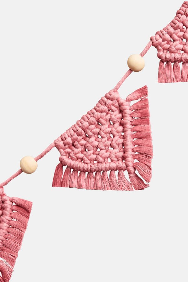Macrame slinger roze_2