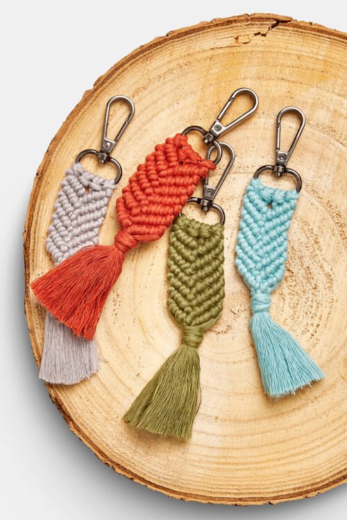 Sleutelhanger visgraad set Sleutelhanger visgraad set